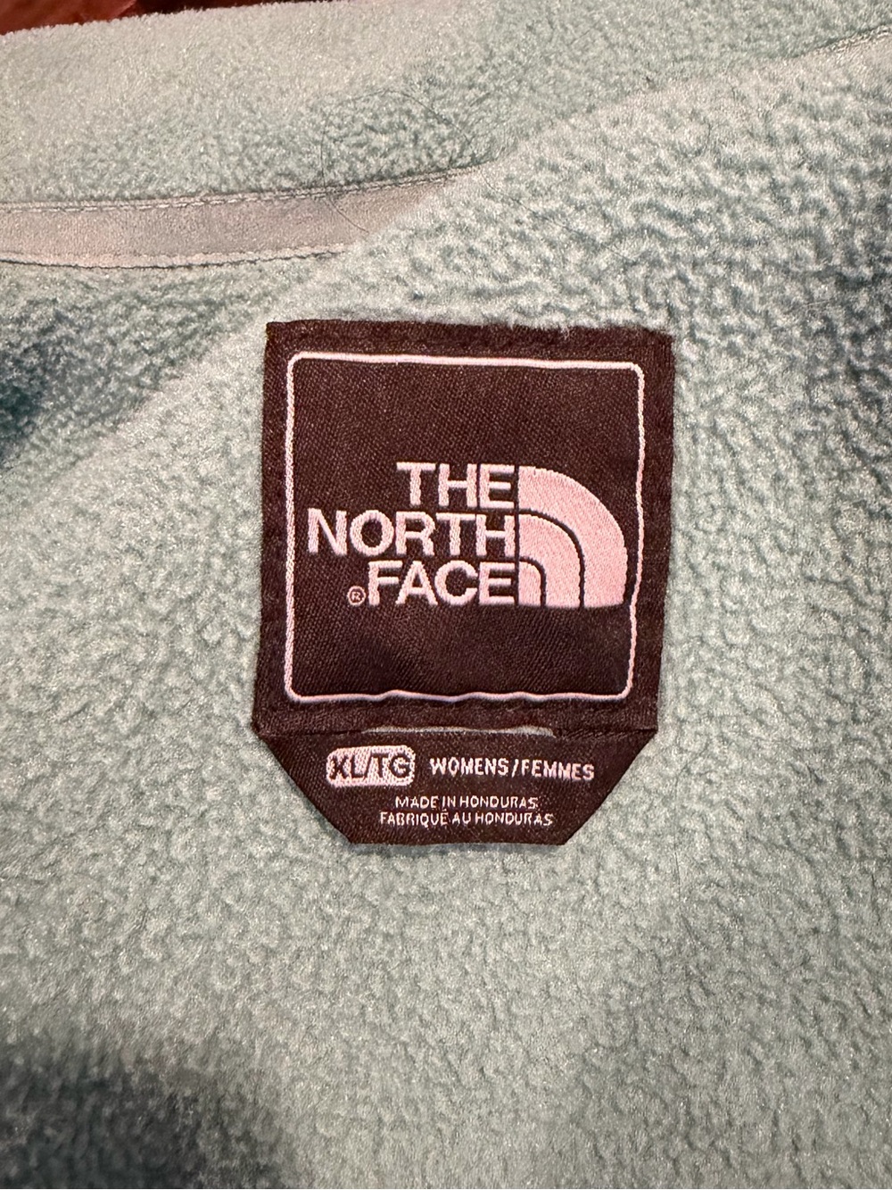 The North Face Teal Fleece Zip Jacket Women’s XL/TG Outdoors Camping - Picture 2 of 8